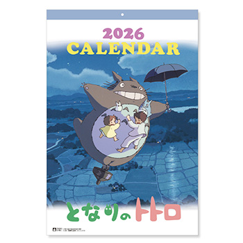 2026 カレンダー となりのトトロ