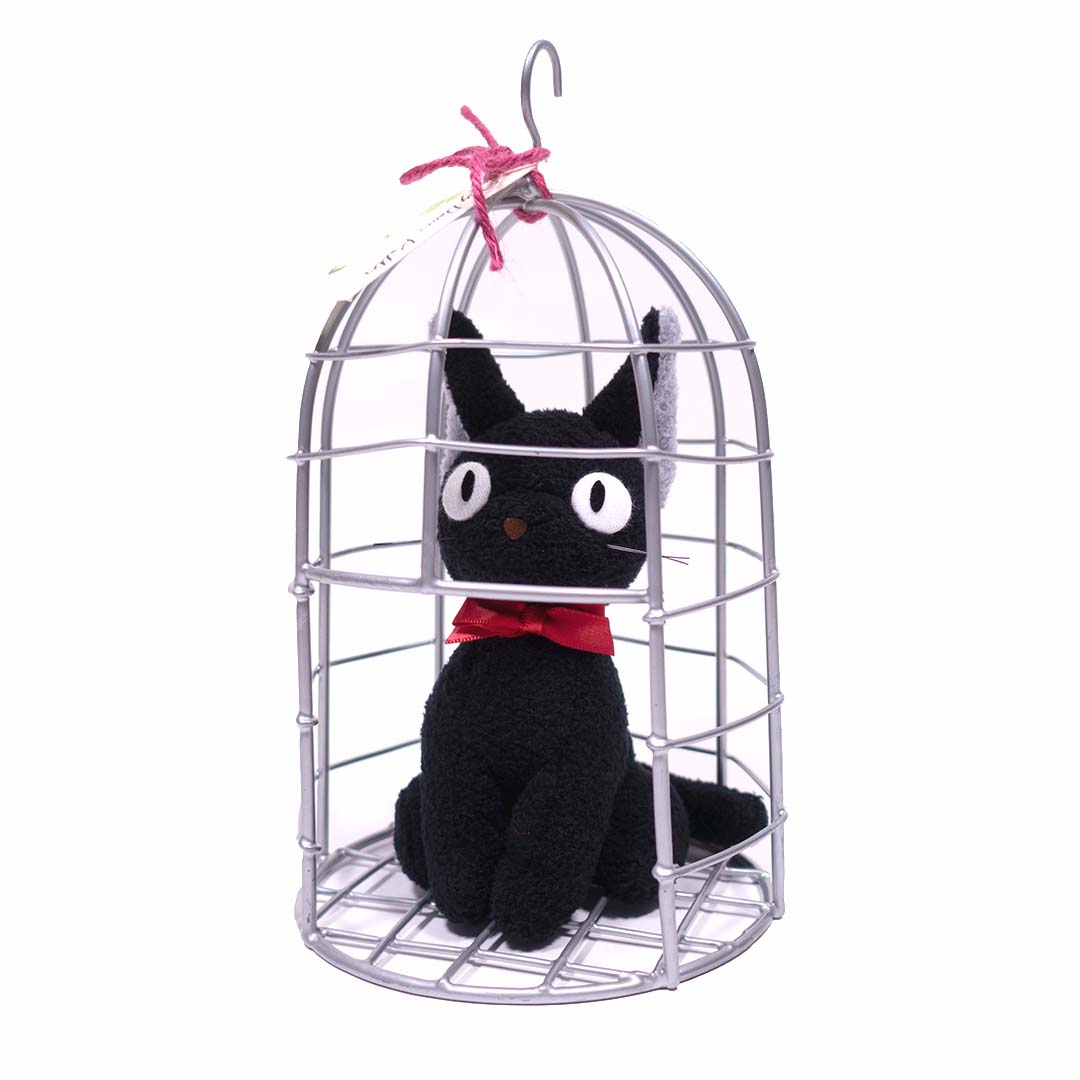 魔女の宅急便 ぬいぐるみ おすまし ジジ カゴ入 ｓ 三鷹の森ジブリ美術館オンラインショップ マンマユート