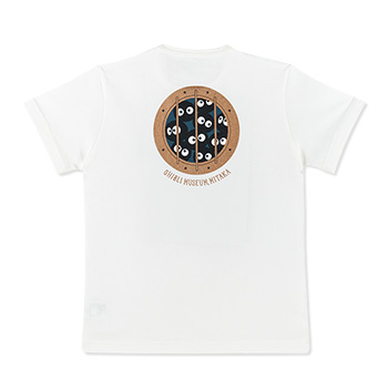 ジブリ美術館オリジナル Tシャツ クロスケ潜水窓 ホワイト