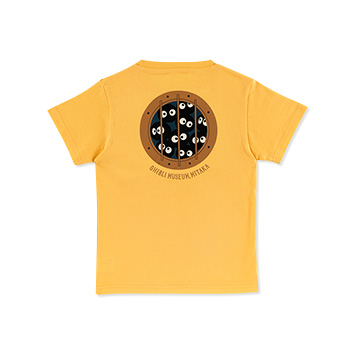 ジブリ美術館オリジナル Ｔシャツ クロスケ潜水窓 Kids バナナクリーム
