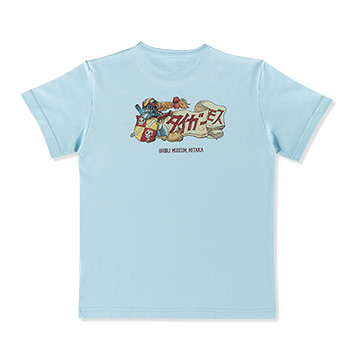 ジブリ美術館オリジナル Tシャツ ドーラ紋章 サックスブルー