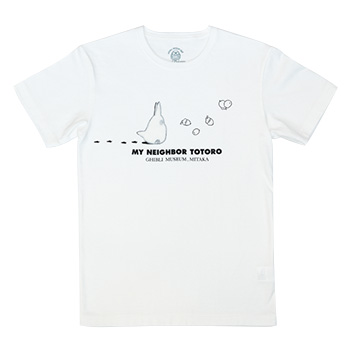 ジブリ美術館オリジナル Tシャツ フロッキー「トトロ」