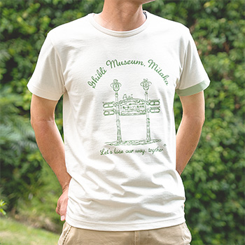 ジブリ美術館オリジナル Tシャツ 正門看板