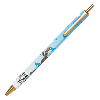 ジブリ美術館オリジナル 立体プリントボールペン 上昇海流