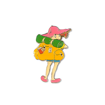 ジブリ美術館オリジナル 「やどさがし」 ピンバッジ