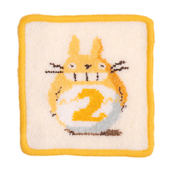 ジブリ美術館オリジナル シェニール織コースター 2月