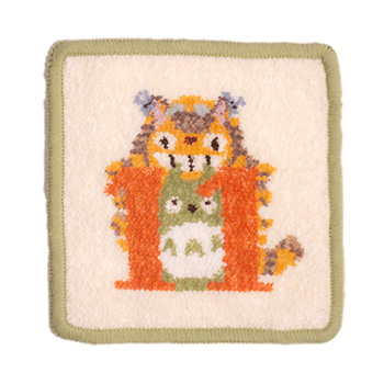 ジブリ美術館オリジナル シェニール織コースター 11月